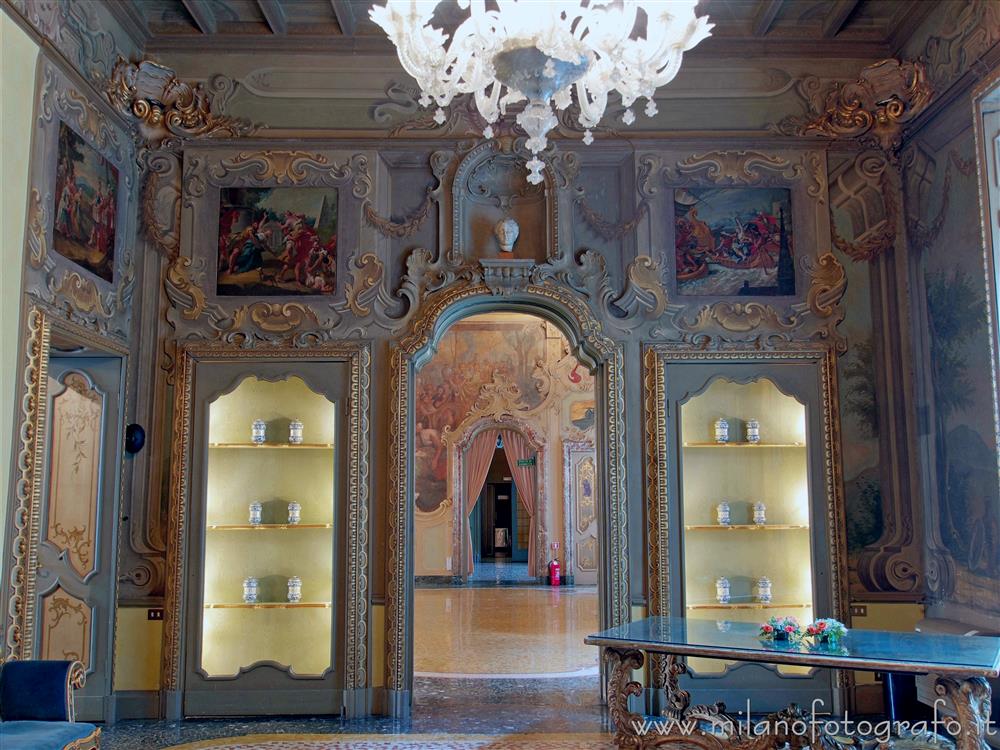 Milan (Italy) - Hall Room of Visconti Palace